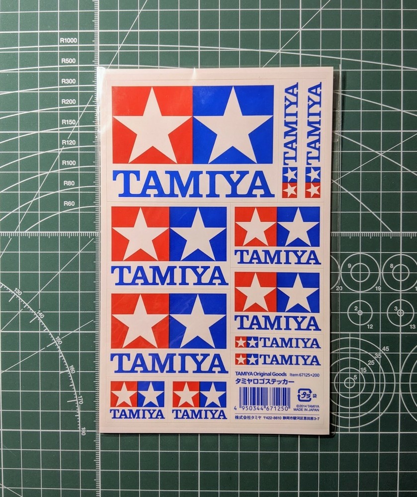 Tamiya LOGO STICKERS 67125