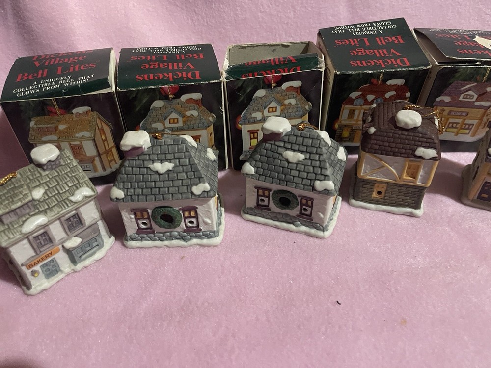 Dickens Village bell lights collection