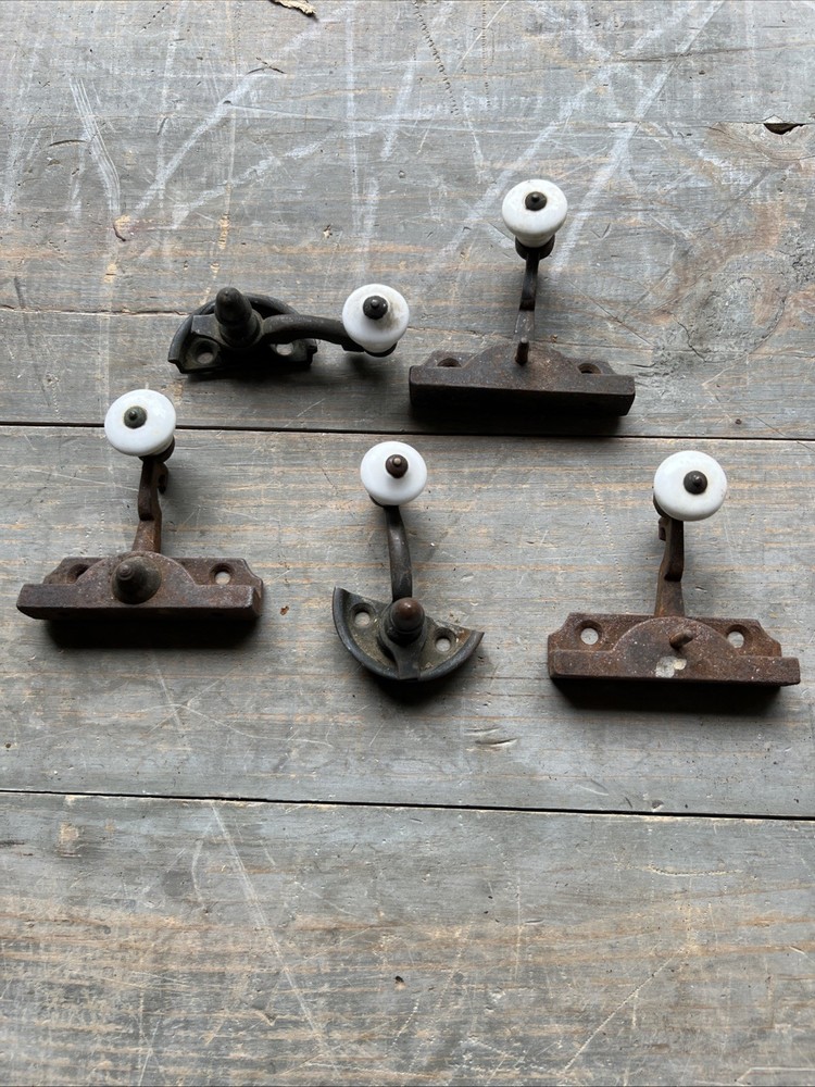 Vintage Door Hardware And Knobs Bronze Brass Iron Mixture