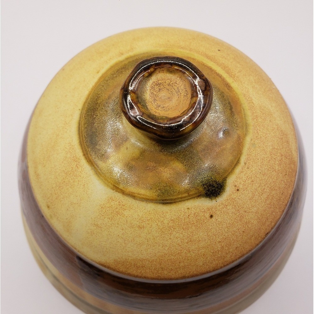 Vintage Ceramic Covered Cheese Dish with Bird Makers Mark