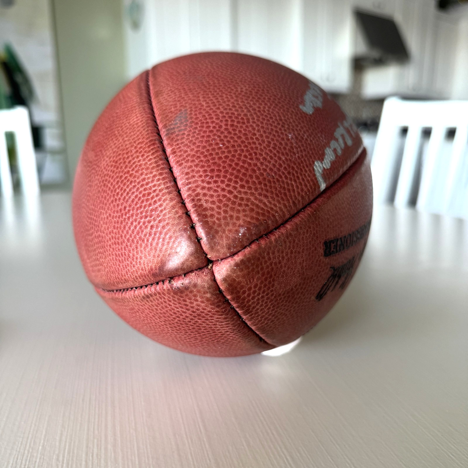 Mike Evans GAME USED💪Signed + Inscribed Ball Tampa Bay Buccaneers 24-25 Season