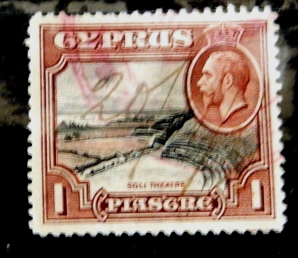 CYPRUS King  George  Issue Cancelled