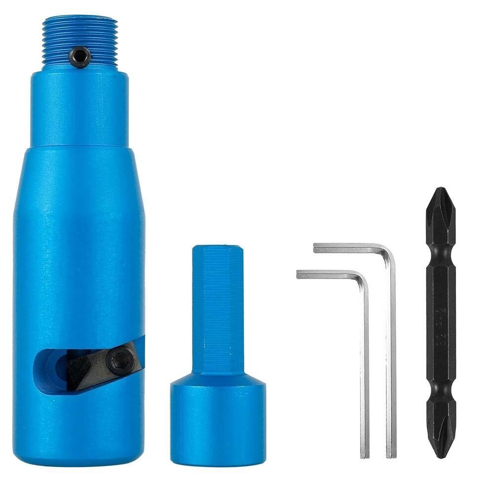 Portable Wire Stripper Cutter Cable Wire Stripping Tool Set w/ Wrench for Drill