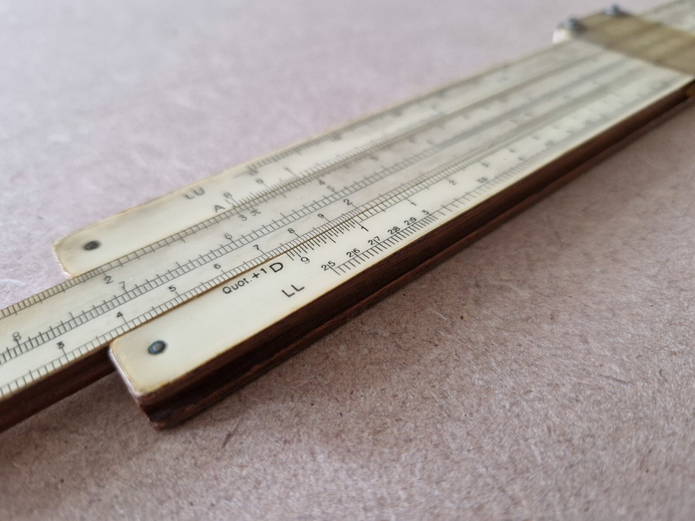 Vintage Simplon Bilateral 413308 Engineering Slide Rule