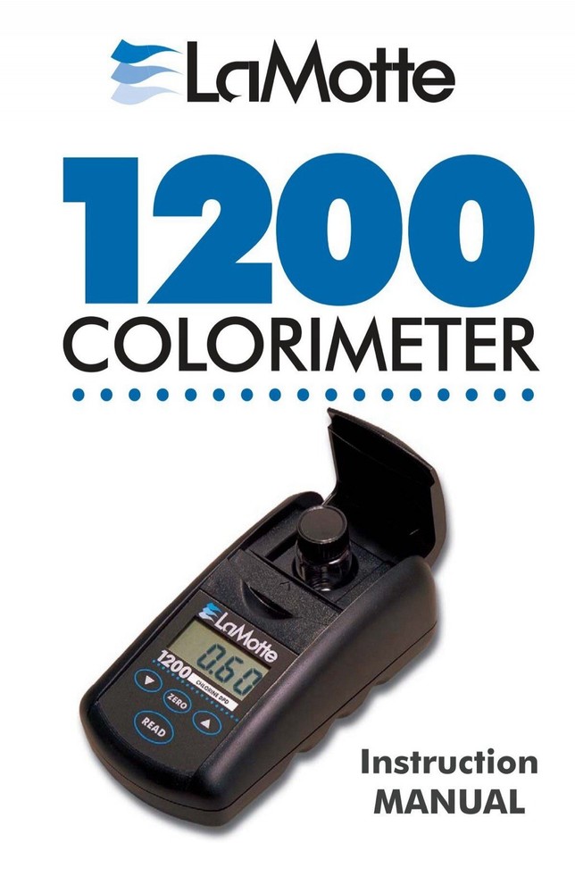 LaMotte 1200 Colorimeter Kit With Hard Shell Case