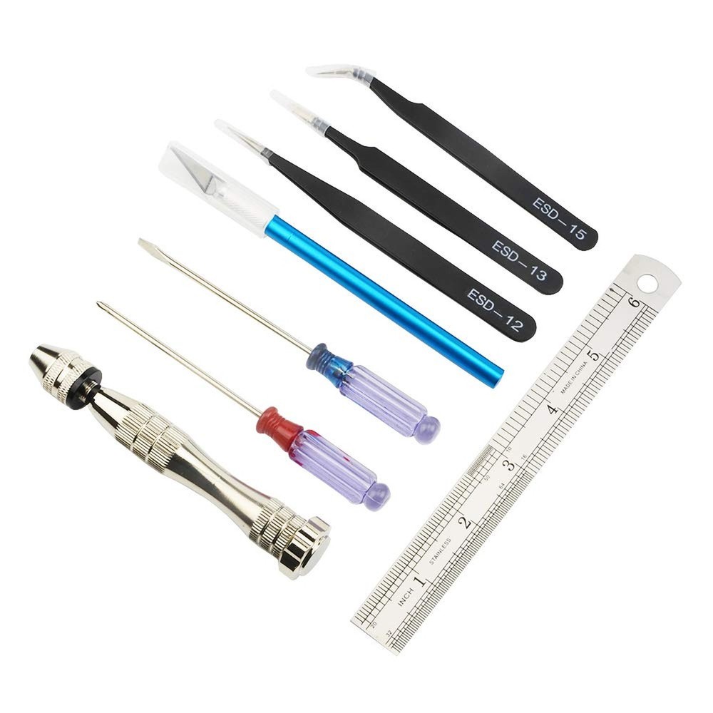 Professional 39 PCS Model Tools Kit Modeler Basic Tools Craft Set Hobby Build...