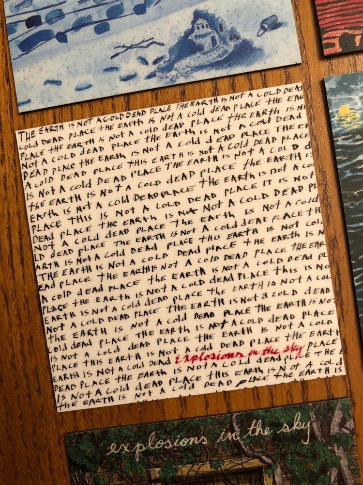 Explosions in the Sky fridge magnets