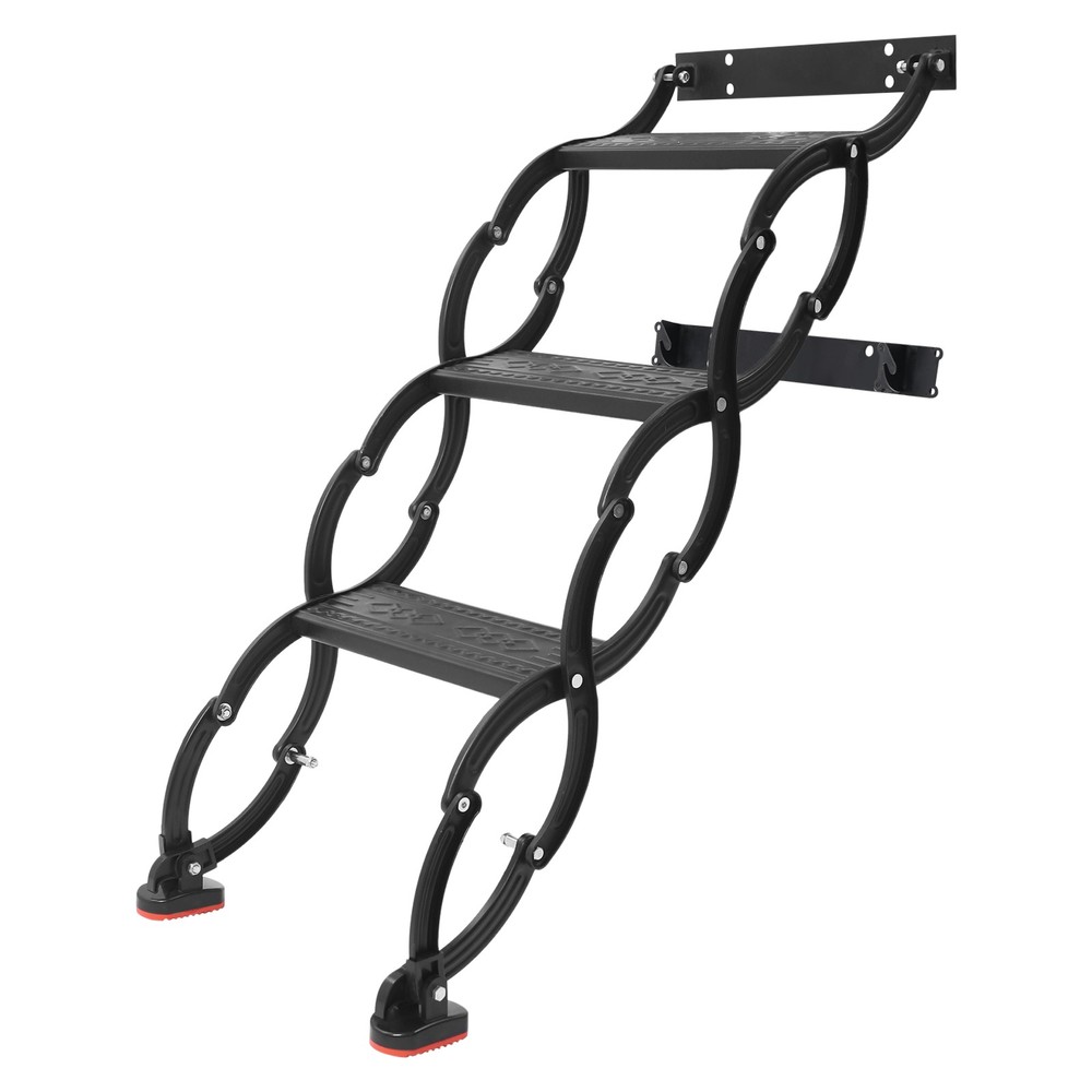 29.5" Ceiling Height Steel Attic Ladder Folding Retractable Pull-down Loft Stair