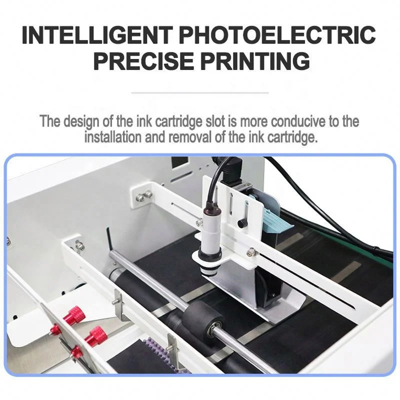 Mylar Bag Labeling Machine Flat Surface Pouch Applicator With Paging Machine
