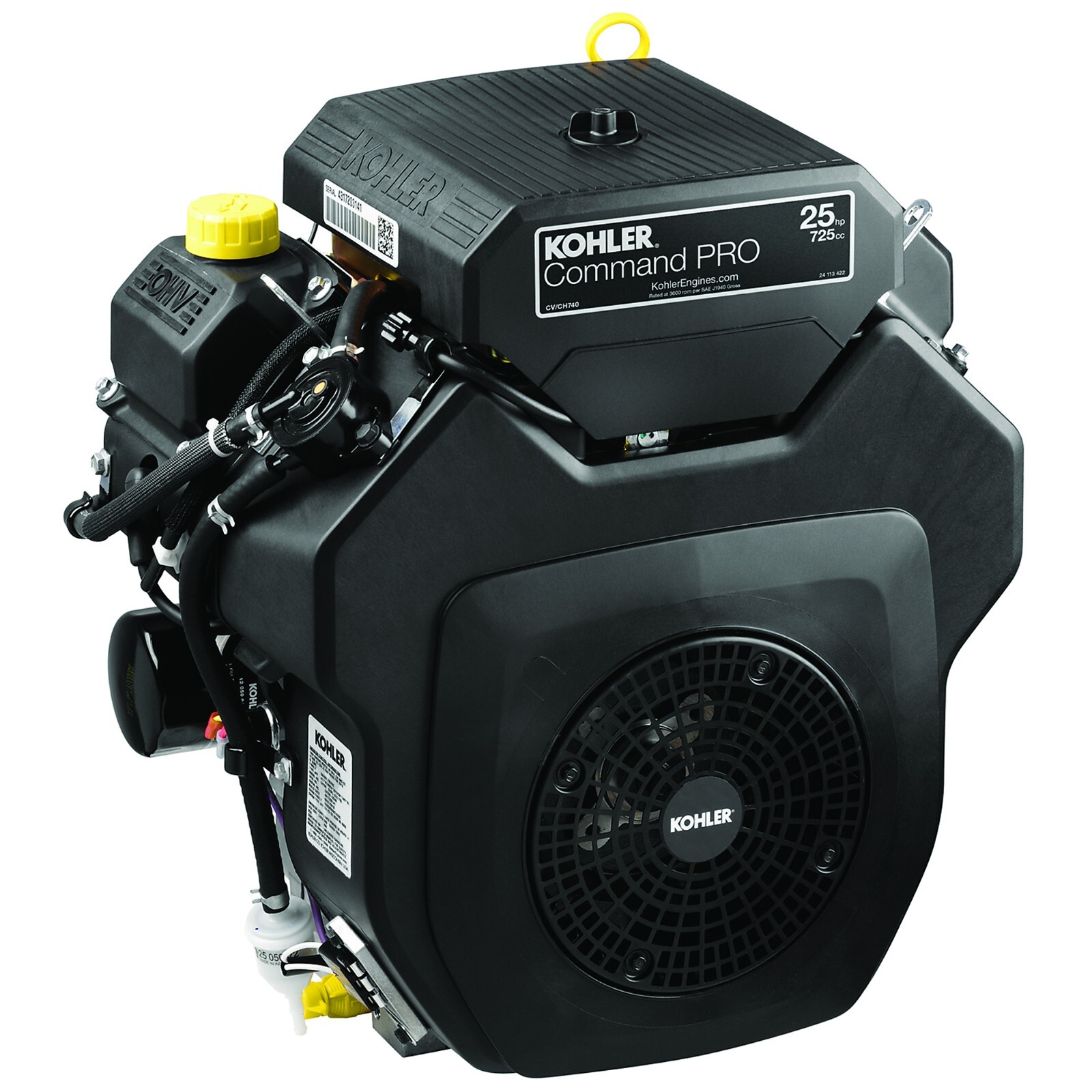 KOHLER ENGINE PCH740-3023, 25HP COMMAND PRO