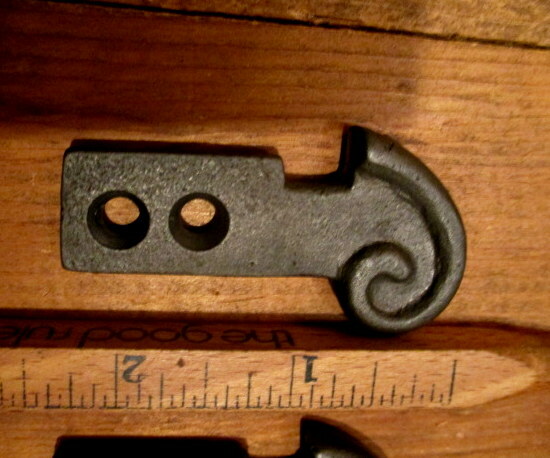 Iron Barn Door Thumb Latch Door Jam Strike Hardware