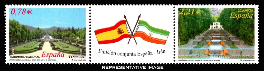 Spain Scott 3374a-3374b Mint never hinged.