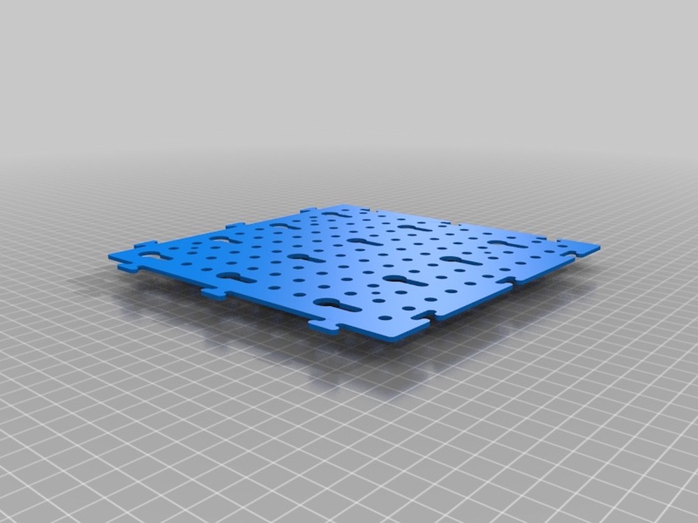 Pegboard Tool Holder Wall Mount Puzzle System - Modular Workshop Organization 18