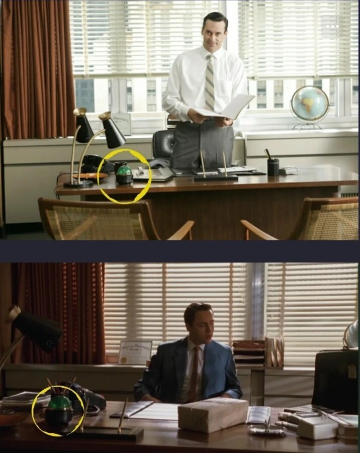 WORKING VTG Presto Automatic Pencil Sharpener Green Dome Mad Men Don Draper Desk