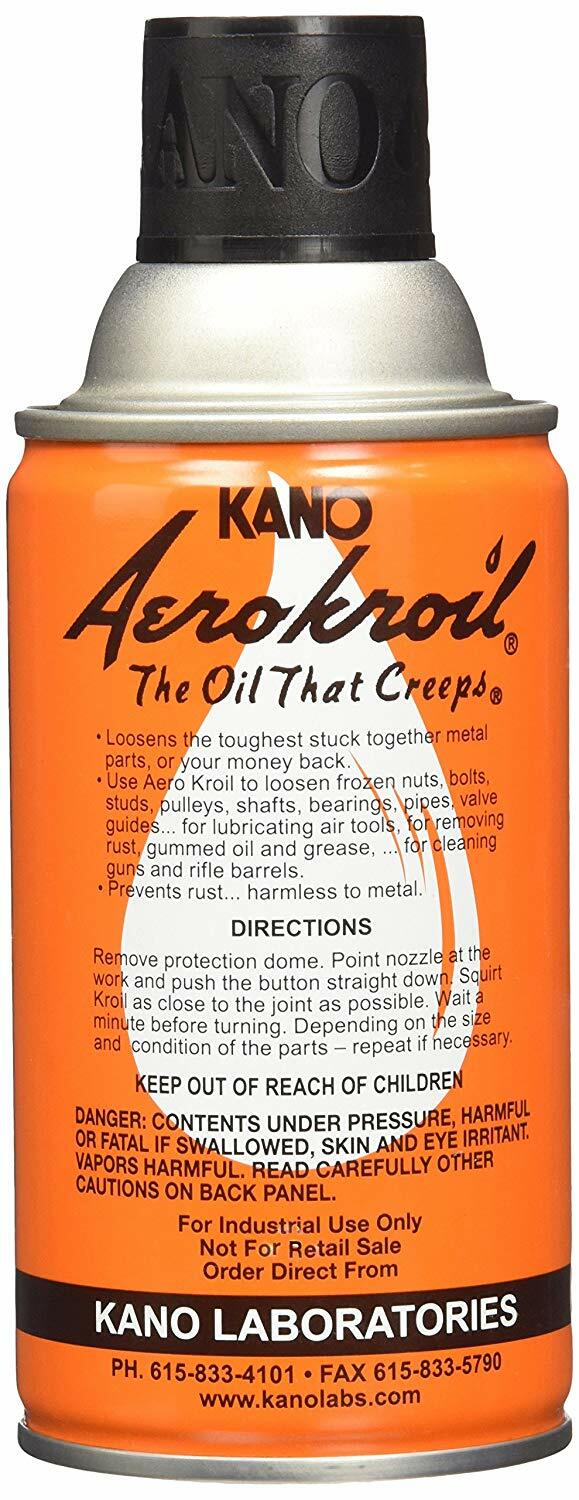 KANO Aero Kroil 10 oz. Penetrating Oil - Creeps and Loosens Frozen Metal Parts