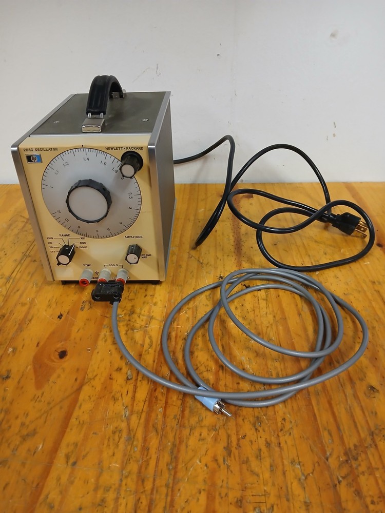 HP 204c Signal Generator Working Nice