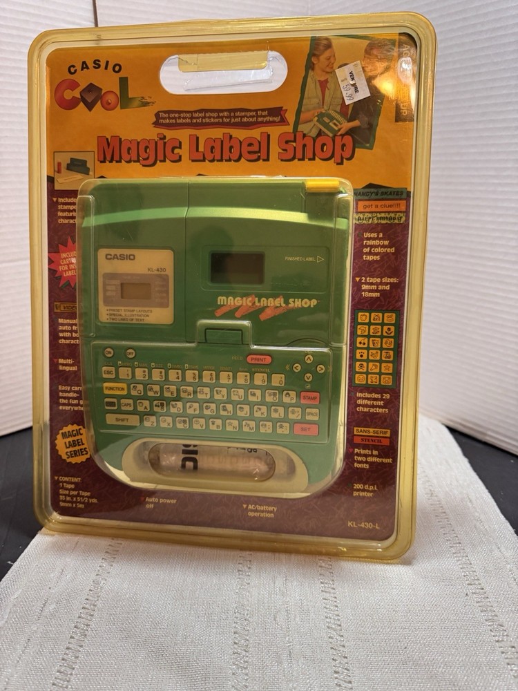 New Casio KL-430 EZ-Label Printer