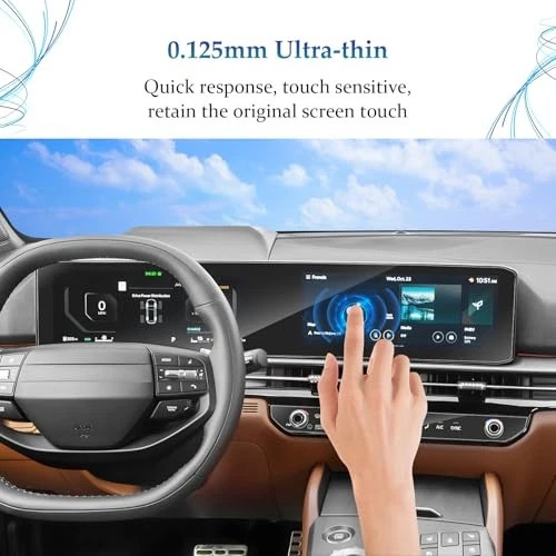 2026 Kia Sportage Screen Protector Set Navigation AC Touchscreen 4-Pack Clear