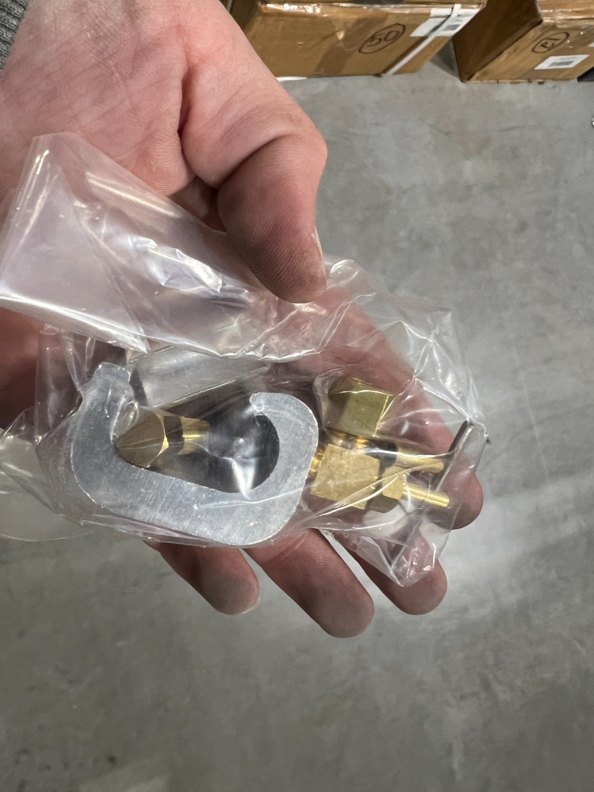 Saddle Valve Self Piercing 1/4" Aluminum Brass Fitting C-Clamp Style SVN6-14 NEW