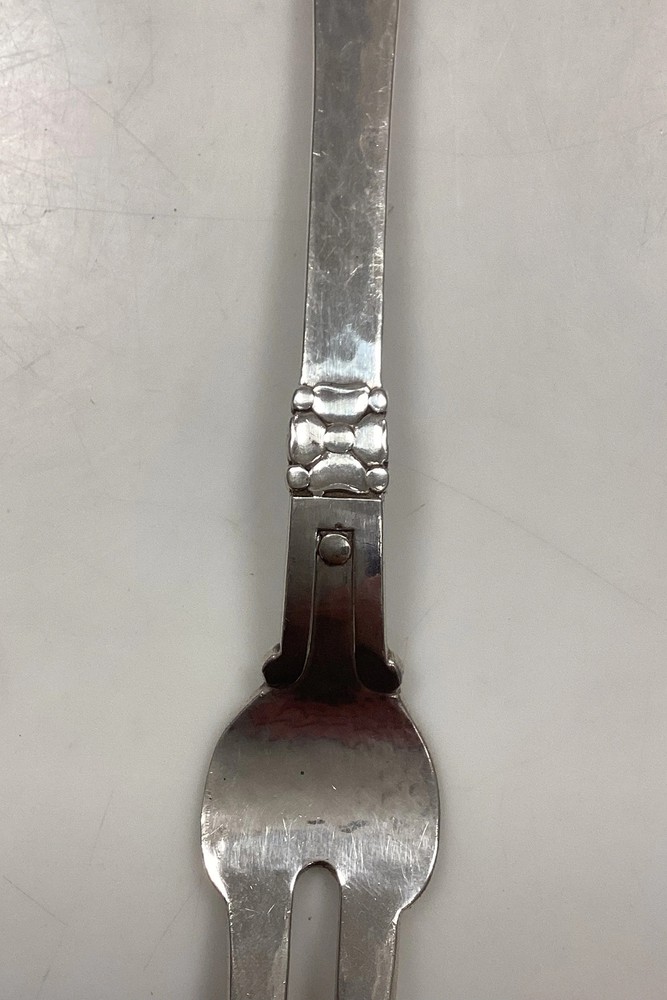 Holger Kyster silver meat fork