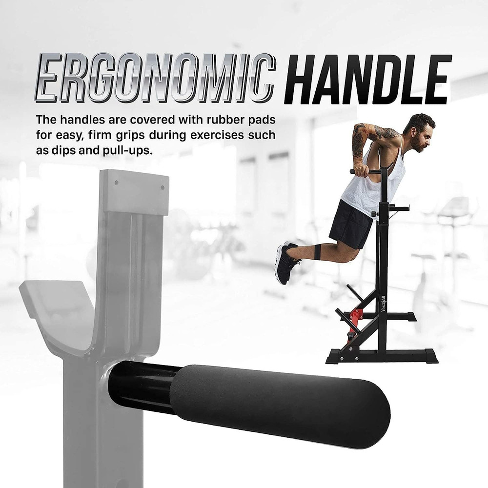 Squat Rack for Home Gym, Adjustable Barbell Stand Rack, Multi-Function Weight Li