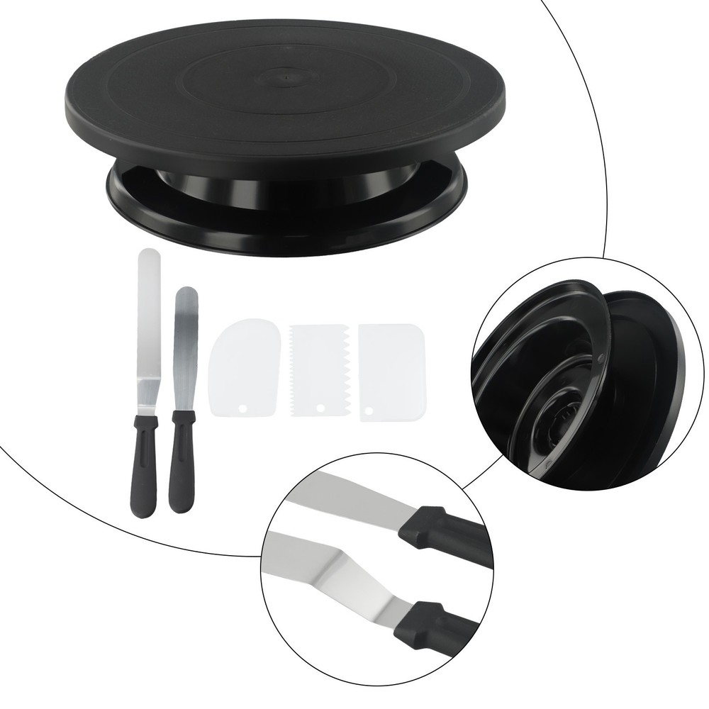 Begin Your Cake Decorating Journey with this Comprehensive Turntable Kit