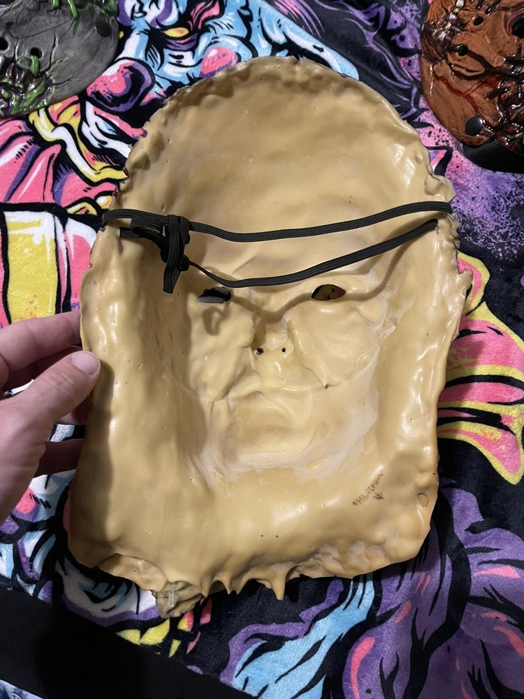 Leatherface Style Mask TCM Makeup Billy Custom