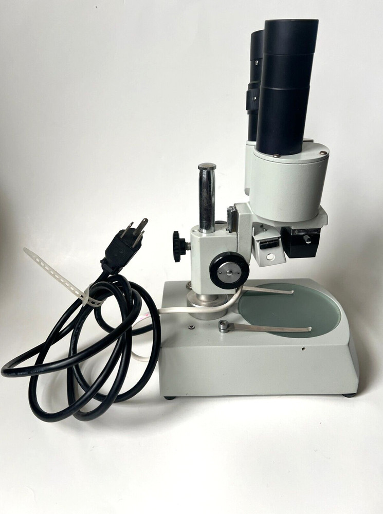 Vintage School Microscope Tested Made in PR China