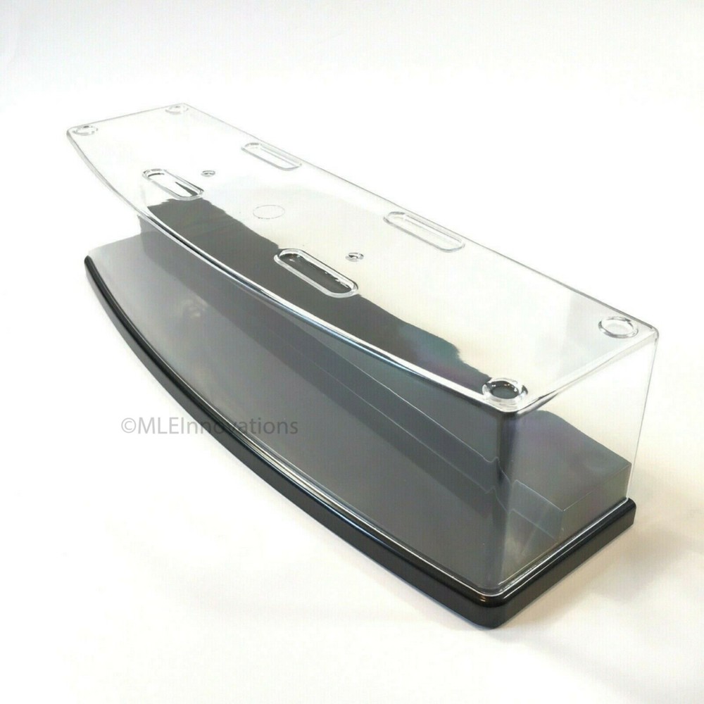 Hot Wheels Display Case Large Clear Acrylic Plastic Box Dust Proof Step 13" x 4"