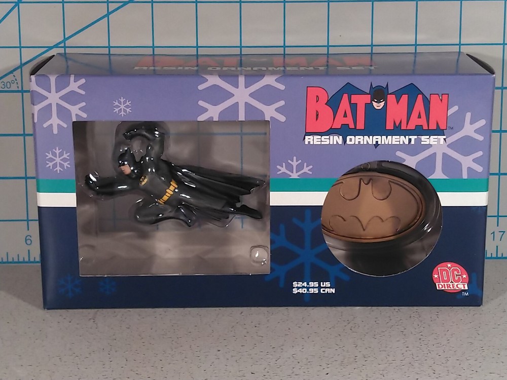 Batman Resin Ornament Set, DC Direct 2001