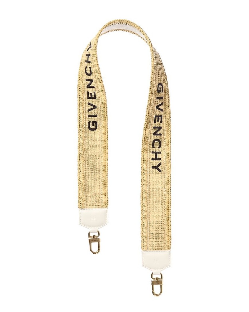Givenchy Leather-Trim Shoulder Strap Women's Brown