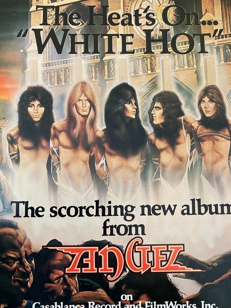 Angel, White Hot, Full Page Vintage Promotional Ad