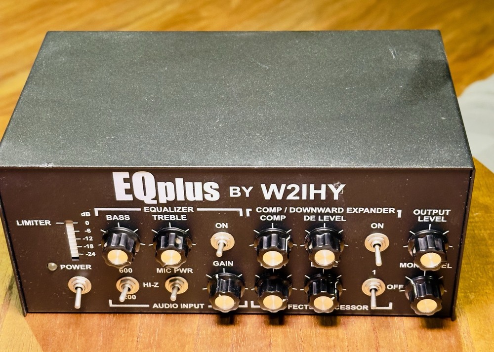 W2IHY EQPLUS Ham Radio Audio Processor with Power Supply