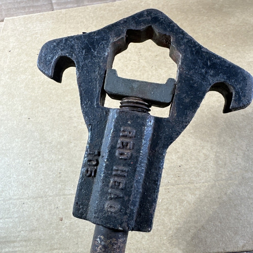 Red Head 105 Fire Department Hydrant Spanner Wrench