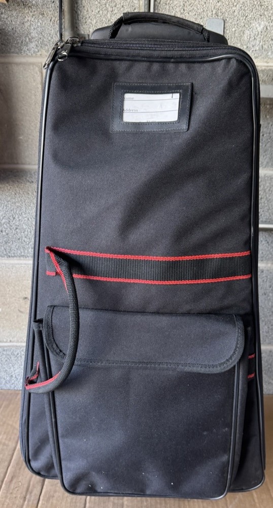 Xylophone Percussion Kit w Case & Mallets , Rolling Bag Nice !