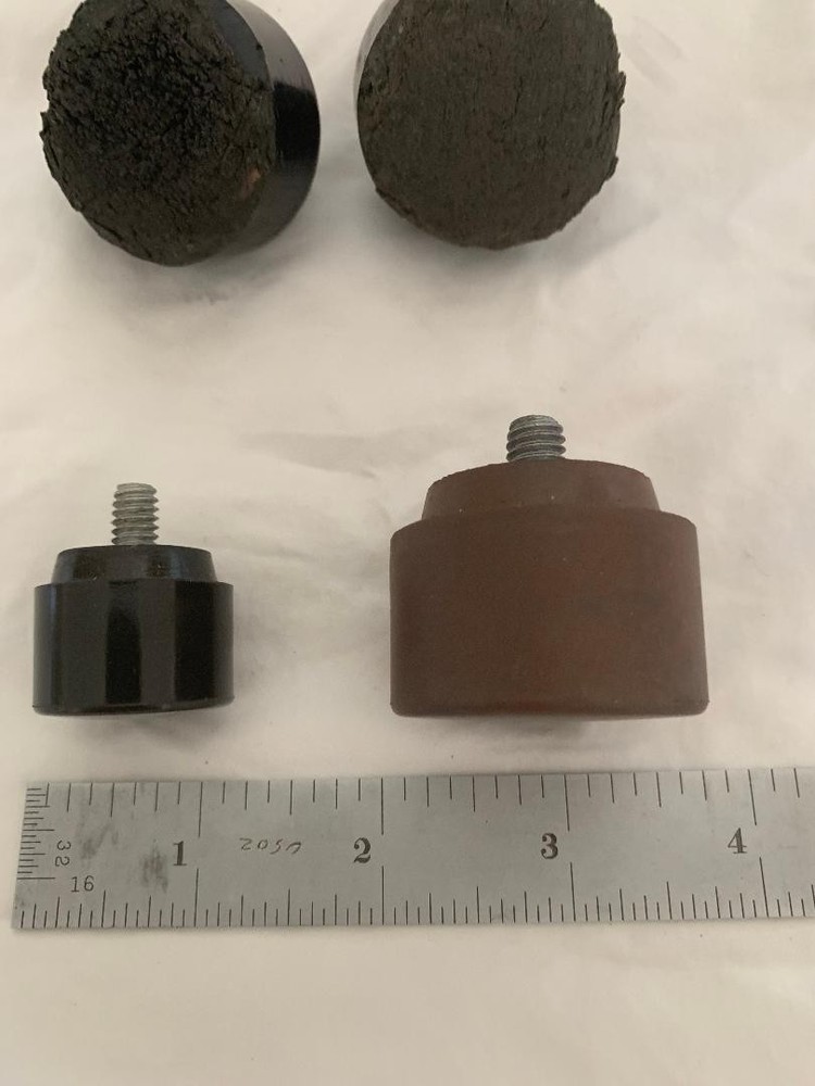 Lixie Replacement Urethane Faces - 2 new 2 used