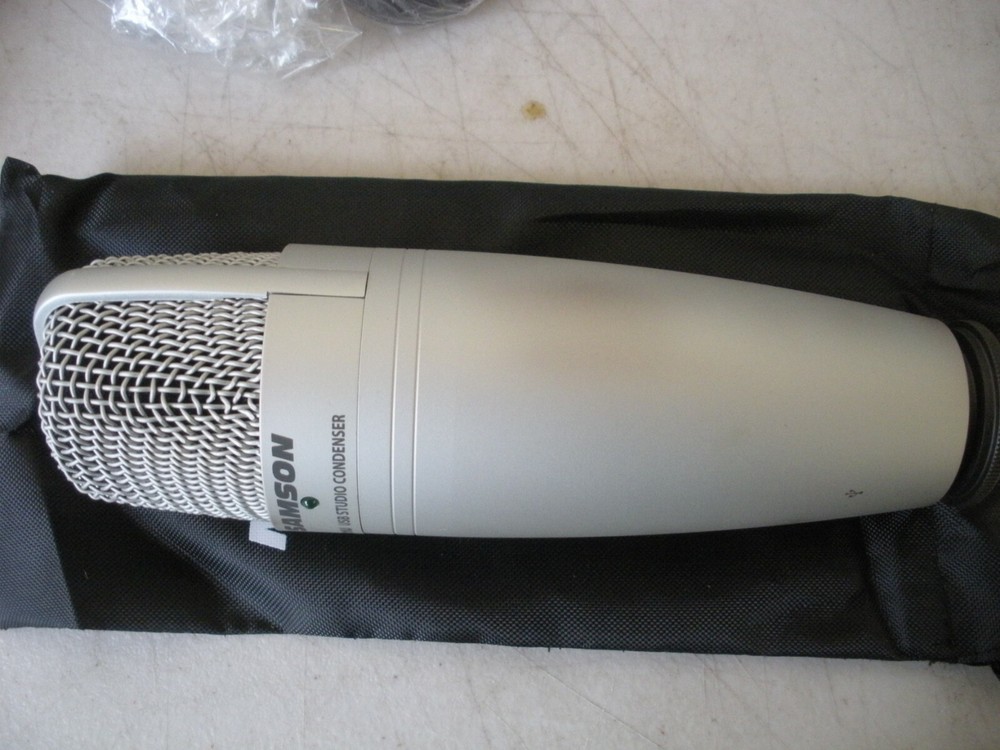 SAMSON SAC01UCW USB CONDENSER MIC MICROPHONE C01U CO1U