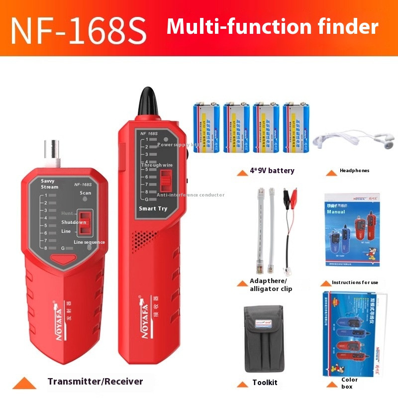 NF-168V Multi-function Network Cable Tester Poe Immunity Tester