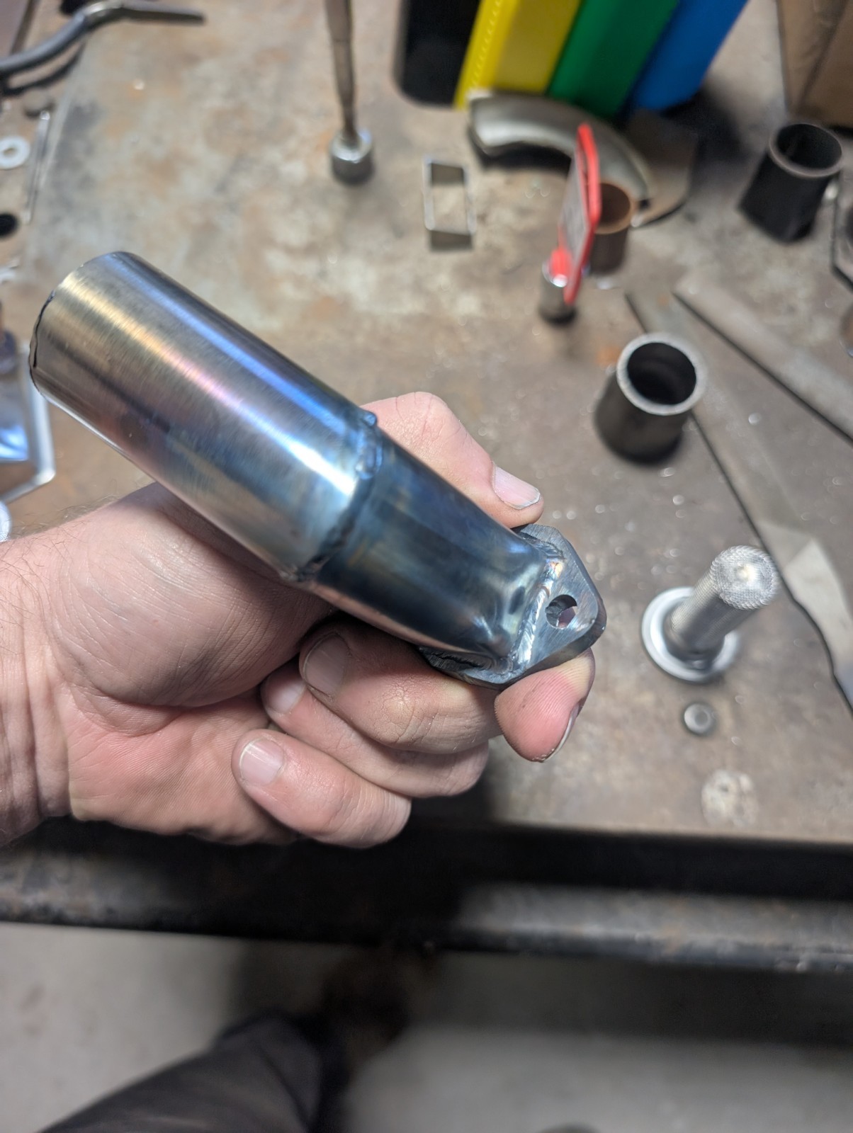 Straight Pipe Echo CS-590 Chainsaw Muffler Exhaust CS Ported 590 600 620 screen