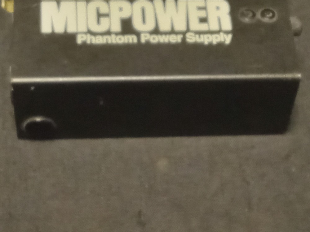 Whirlwind MICPOWER Phantom Power Supply - Black