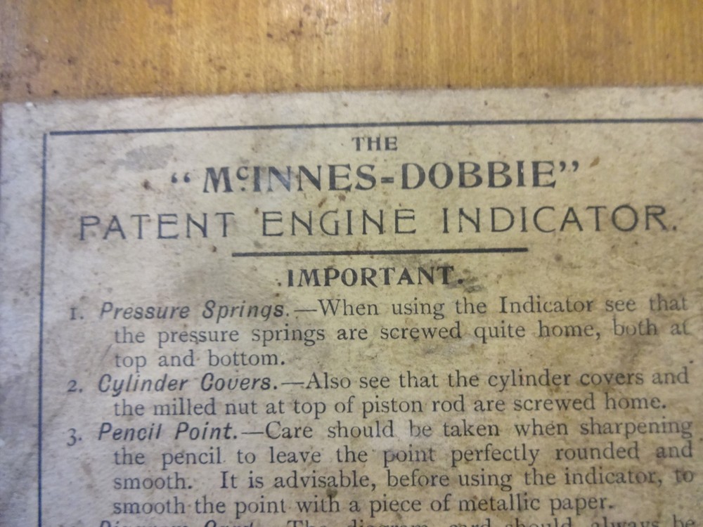 McInnes Donnie Engine indicator