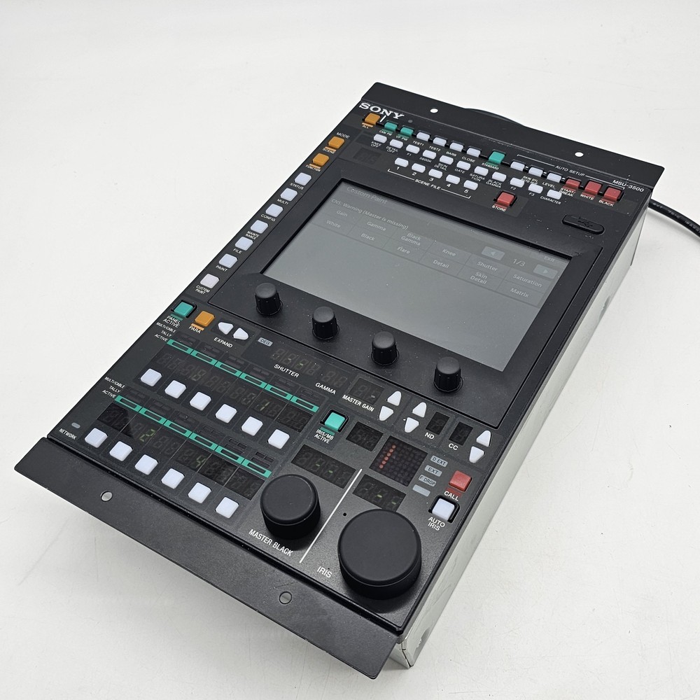 Sony MSU-3500 Master Setup Unit Half Rack Multi Camera Remote