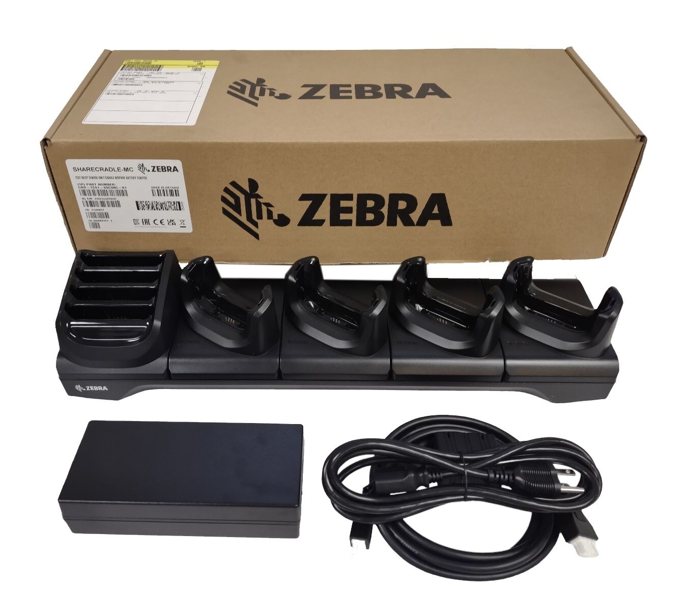 Zebra CRD-TC51-5SC4BC-01 Charger Cradle TC51 TC52 TC56 TC57 Android Scanners!🔥⭐