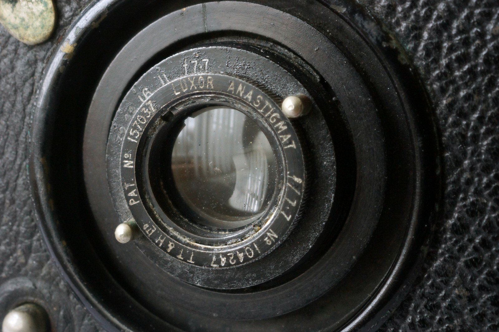 1920s Houghton Ensign 120 Roll Film Reflex Box Folding 6x9 Camera Work Well Rare