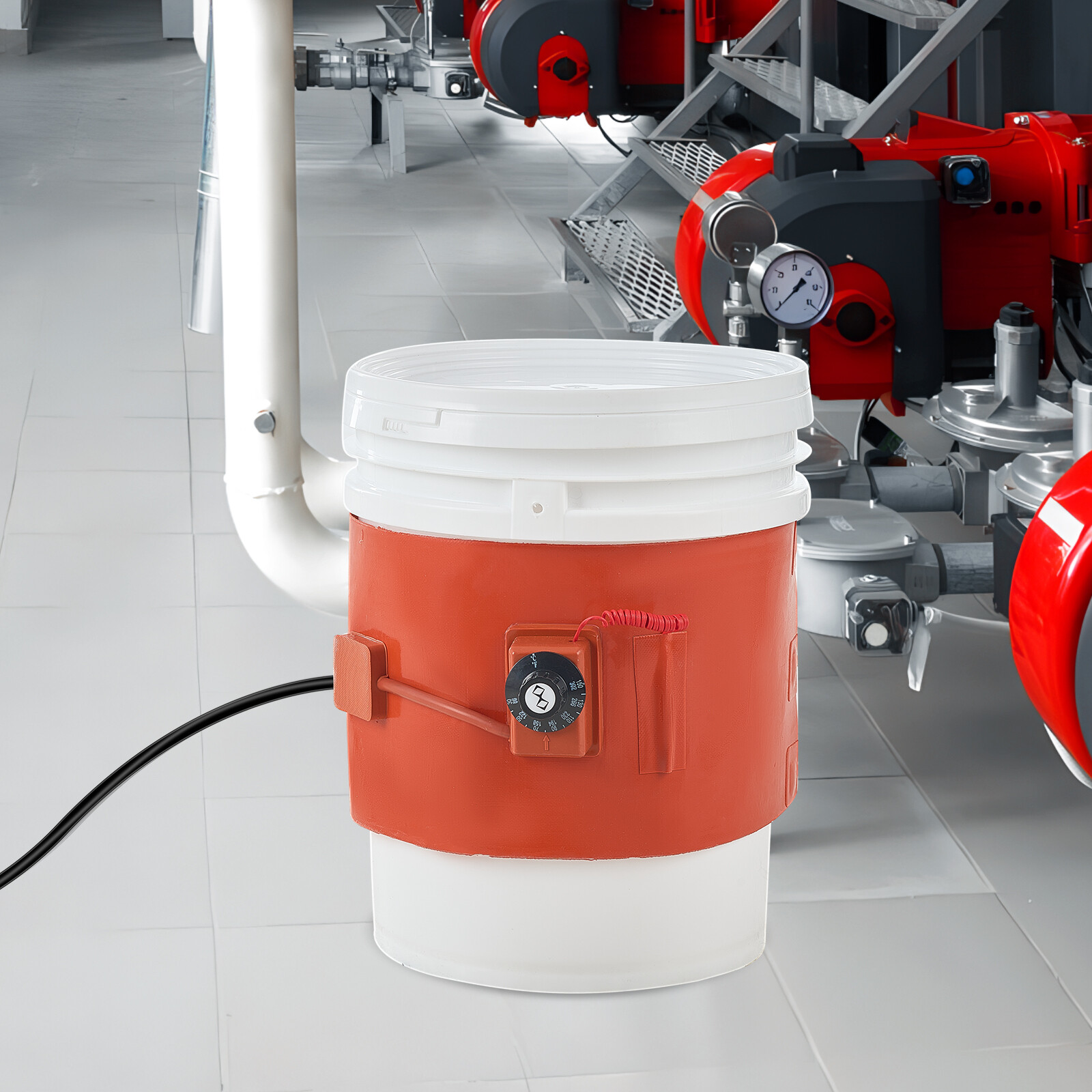 VEVOR 5 Gallon Metal Drum Heater 800 Watt 7.75 inch Width86-302℉ Adjustable