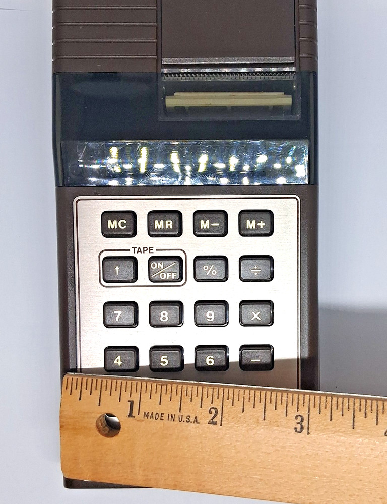 VTG Texas Instruments TI-5025 Portable Electronic Calculator w/ Printer Untested