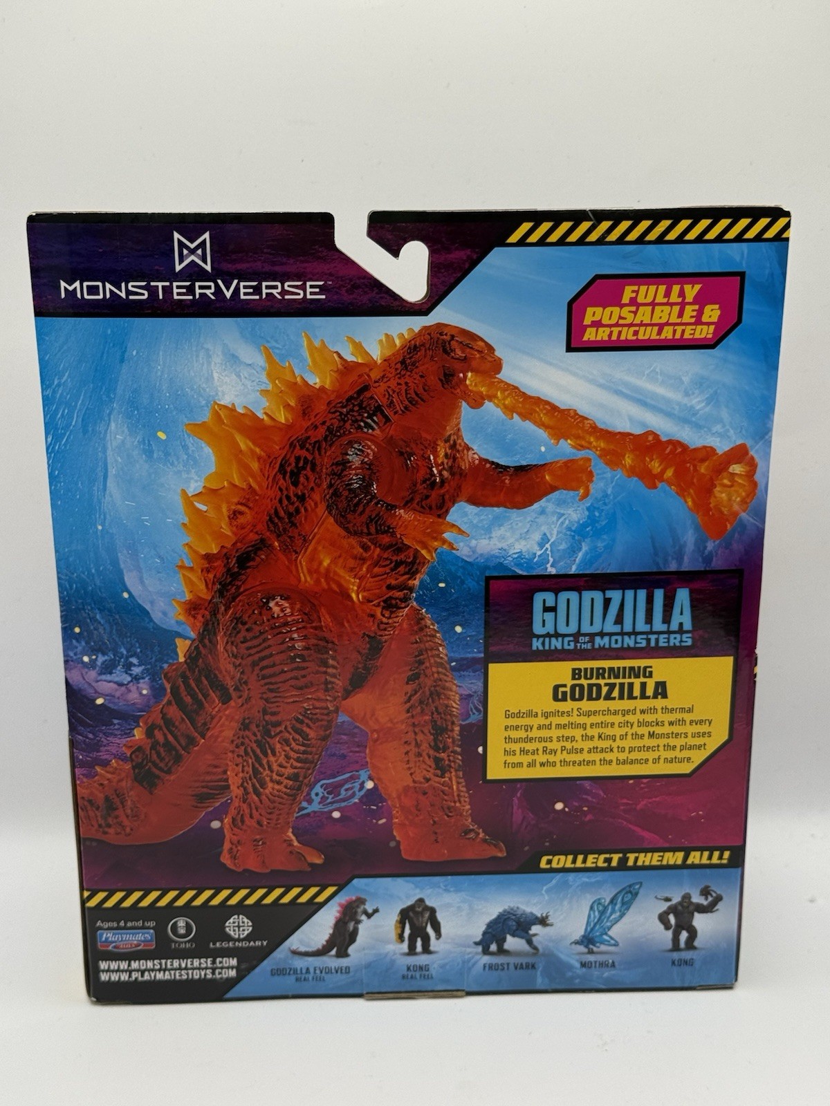 2025 Monsterverse GODZILLA KOTM King of The Monsters BURNING GODZILLA