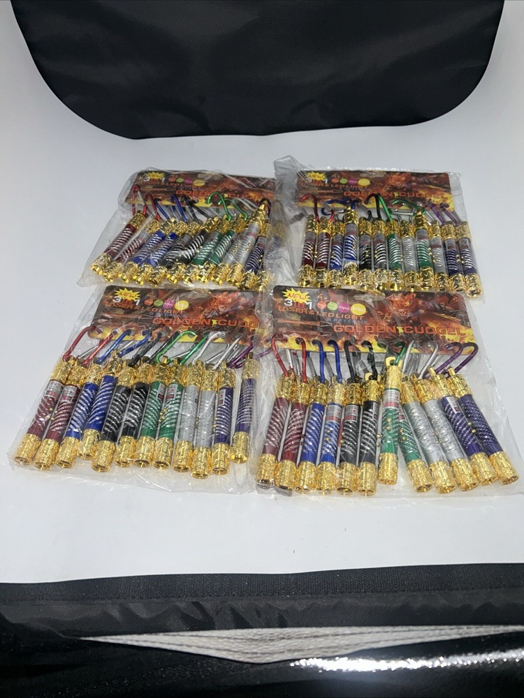 48pcs Keychain Red Laser Pointer With Torch