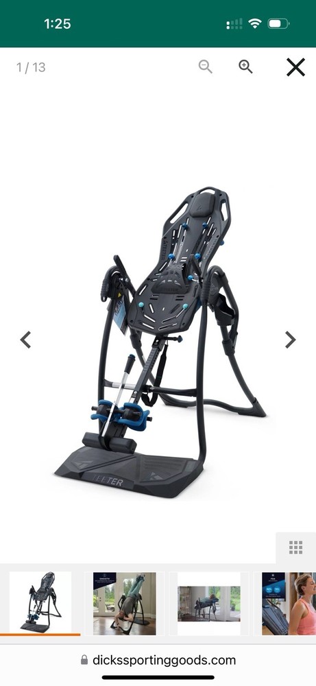 Teeter Inversion Table