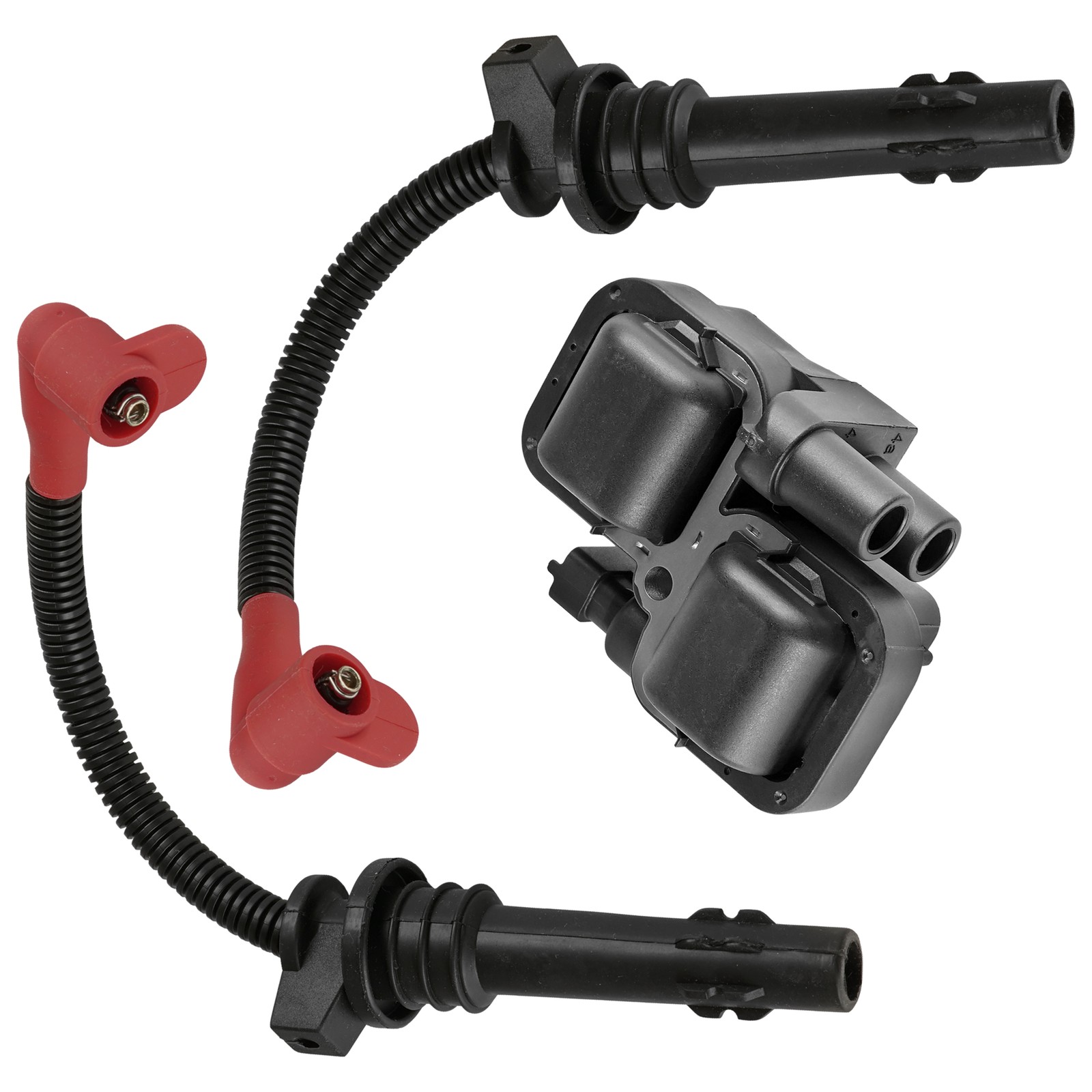 Spark Plug Wires With Ignition Coil For Polaris RZR XP Turbo S 2019-2020